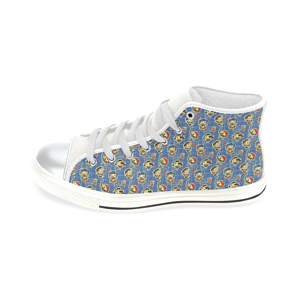 41kd High Top Canvas Shoes for Kid (Model 017)
