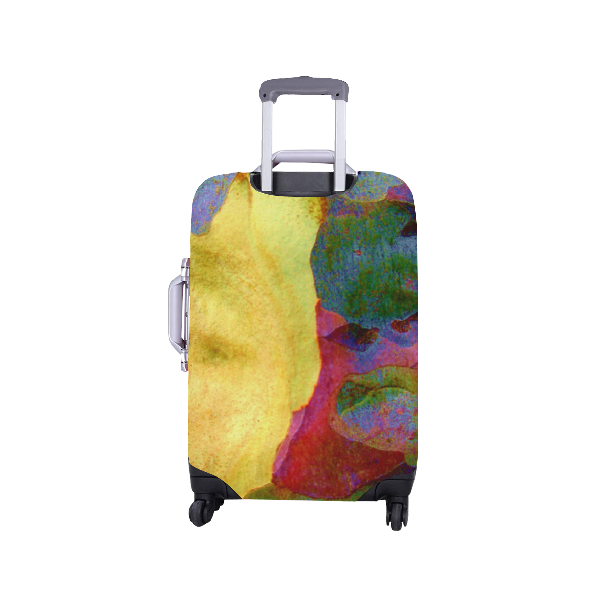 abstract tree bark Luggage Cover/Small 18"-21"