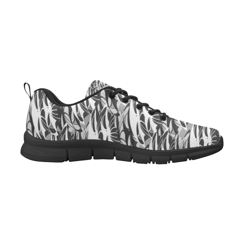 Alien Troops - Black & White (Black) Women's Breathable Running Shoes/Large (Model 055)