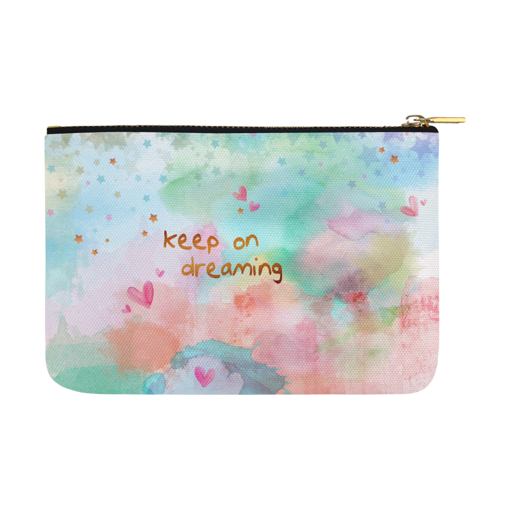 KEEP ON DREAMING Carry-All Pouch 12.5''x8.5''