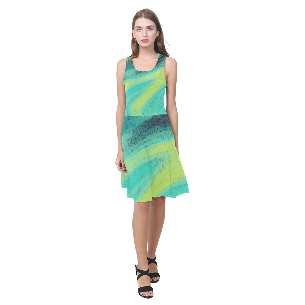 Emerald Tart Atalanta Casual Sundress(Model D04)