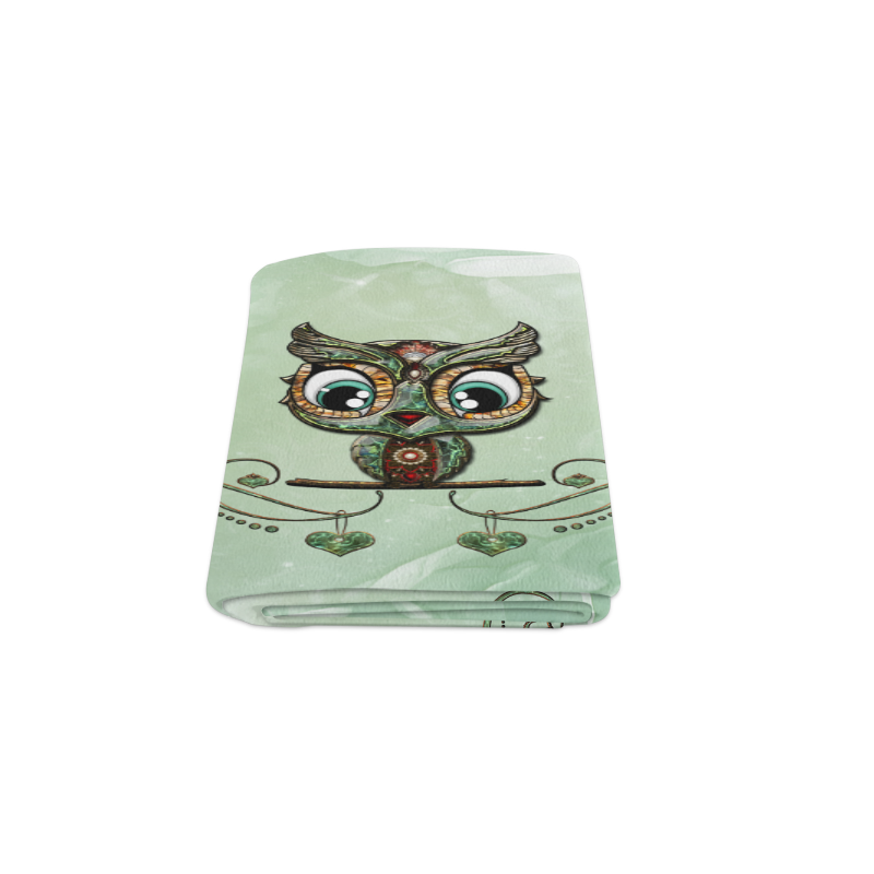 Cute little owl, diamonds Blanket 50"x60"