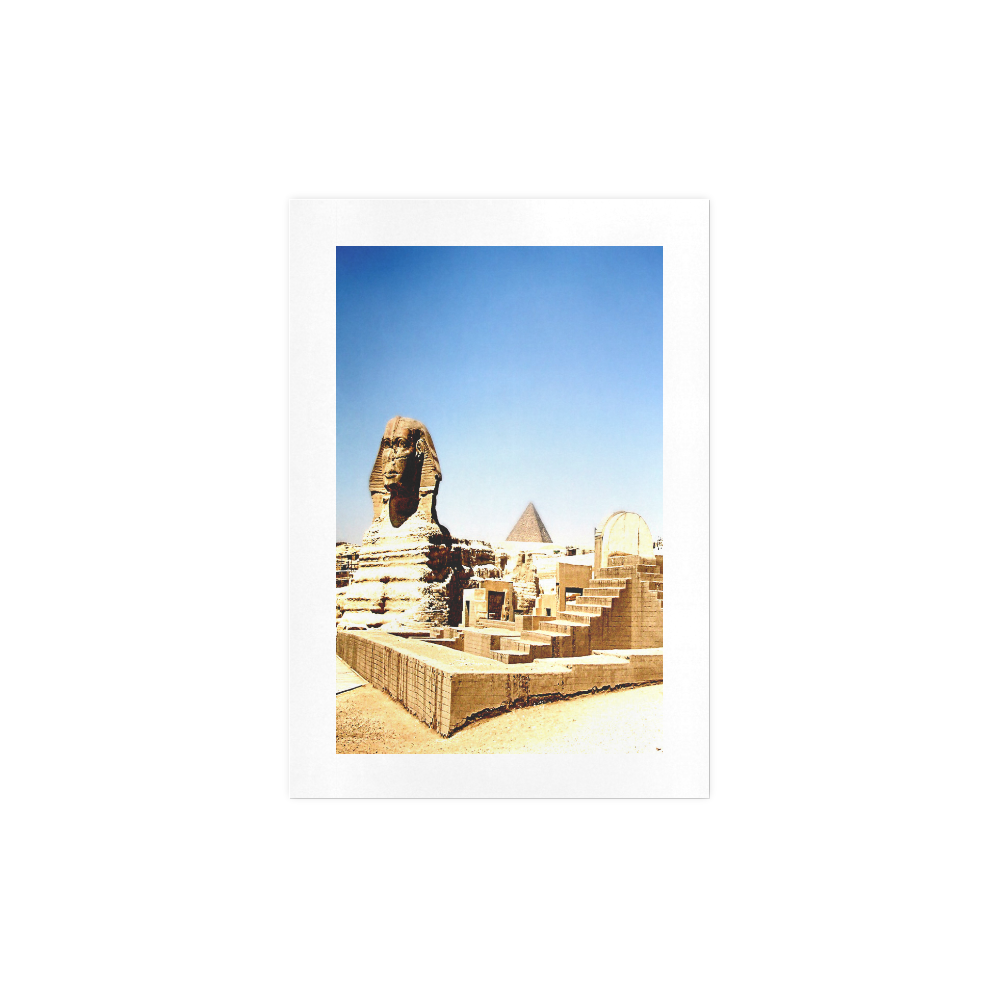 Egyptian Shrine Art Print 7‘’x10‘’