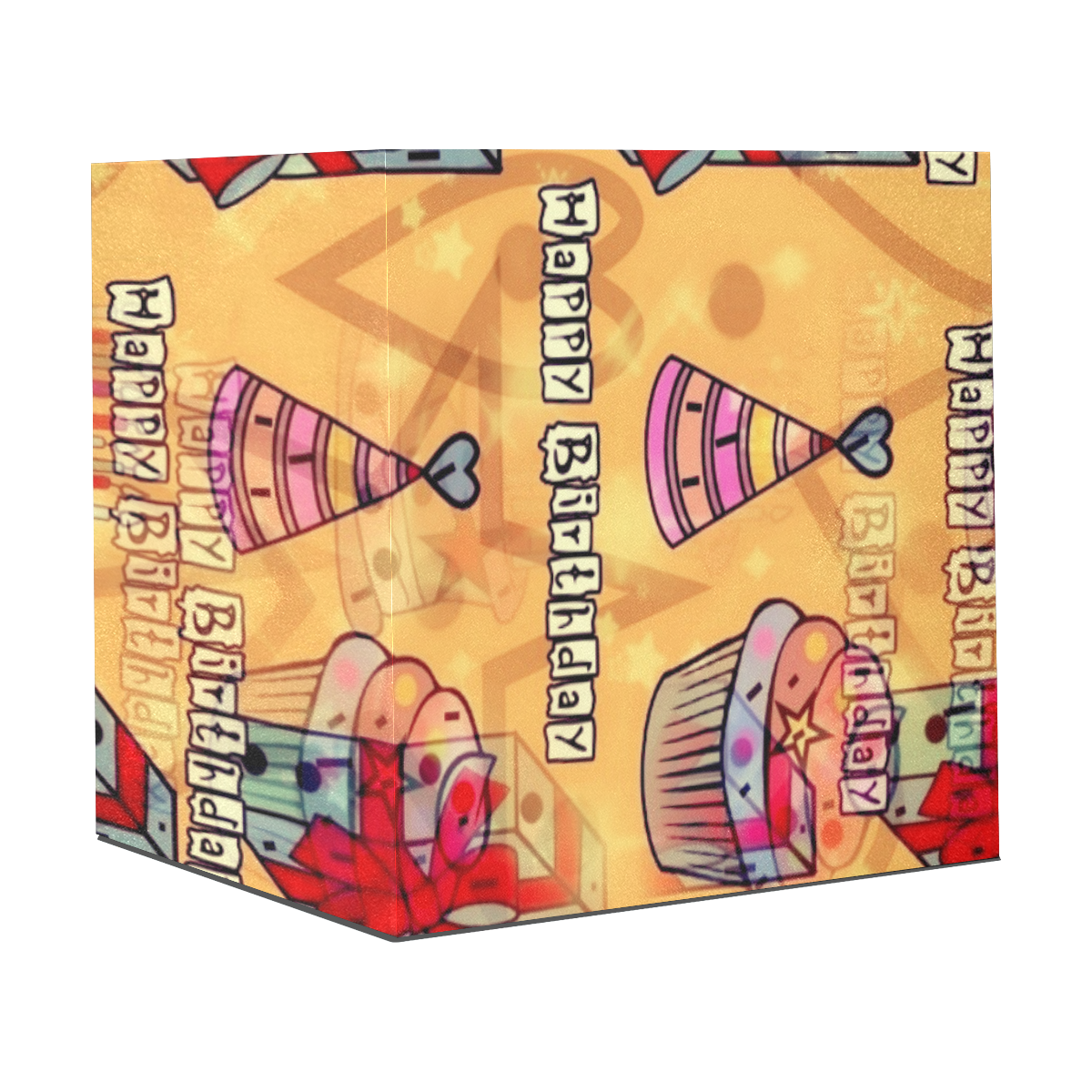 Birthday by Nico Bielow Gift Wrapping Paper 58"x 23" (5 Rolls)