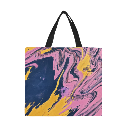 YBP All Over Print Canvas Tote Bag/Large (Model 1699)