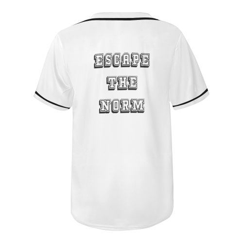 escape All Over Print Baseball Jersey for Men (Model T50)