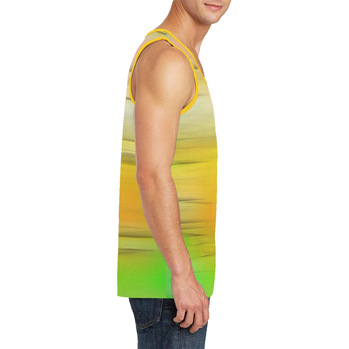 noisy gradient 2 by JamColors Men's All Over Print Tank Top (Model T57)