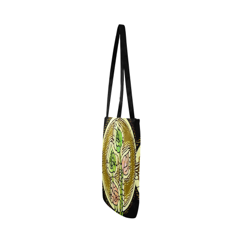 Tied Died Lotus2 Reusable Shopping Bag Model 1660 (Two sides)