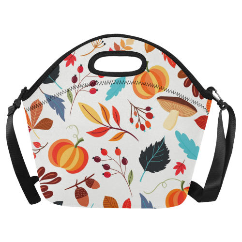 Autumn Mix Neoprene Lunch Bag/Large (Model 1669)