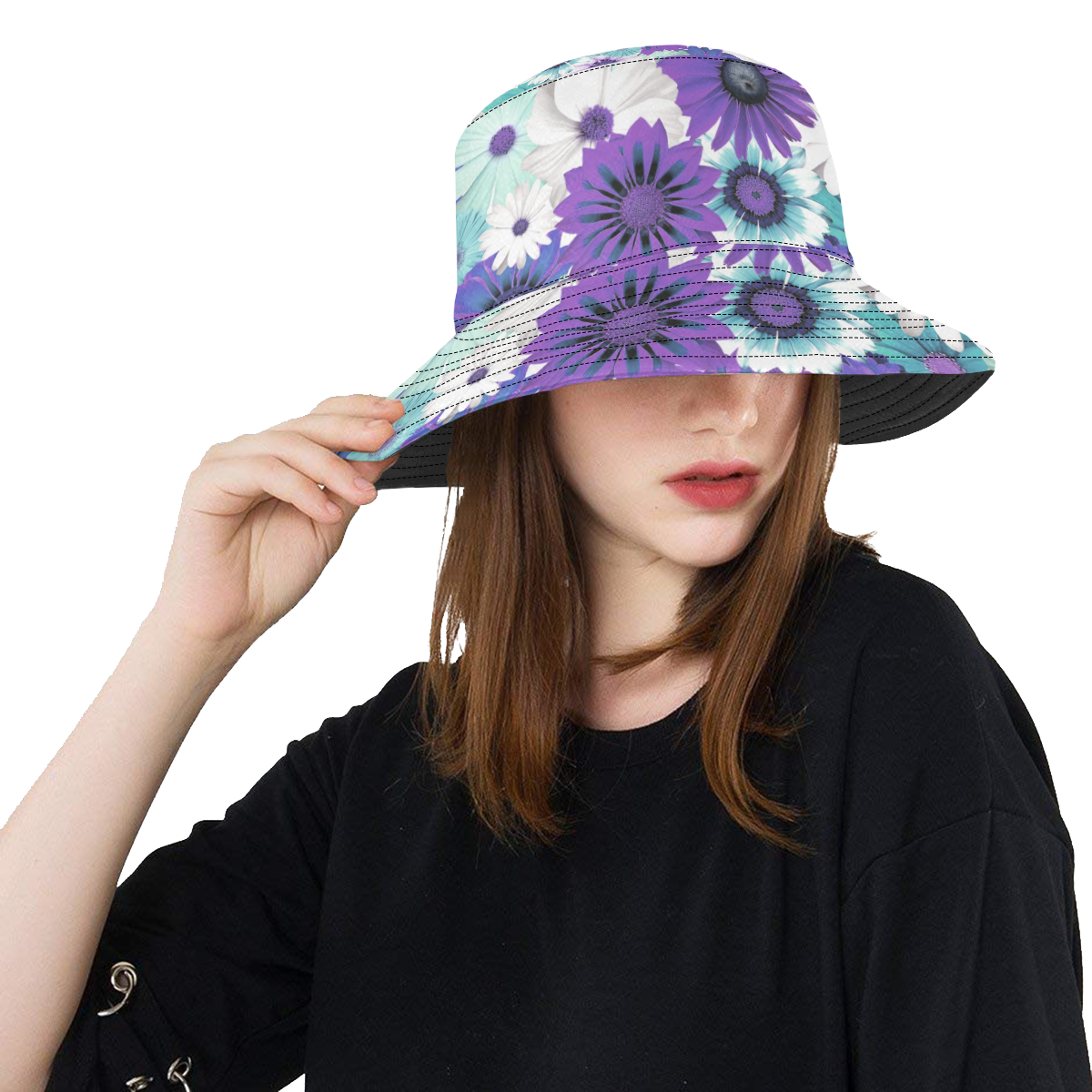 Spring Time Flowers 6 All Over Print Bucket Hat