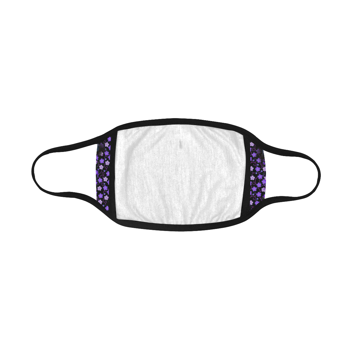 Purple Floral Mad Max Mouth Mask
