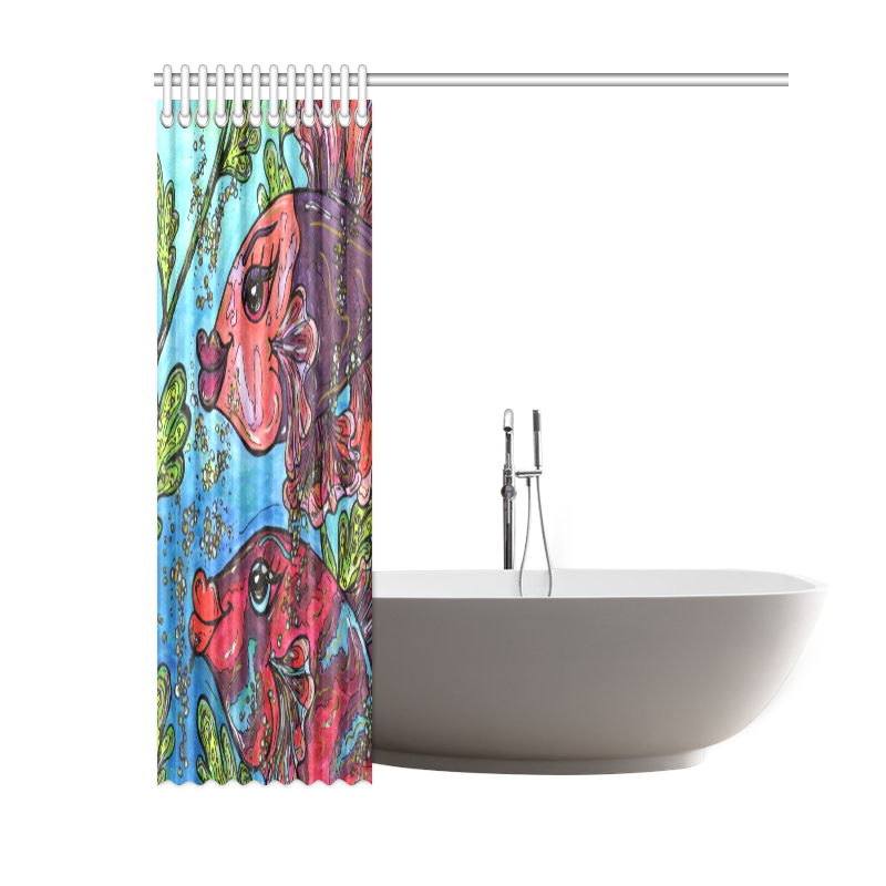 Bette and Joan Shower Curtain Shower Curtain 60"x72"