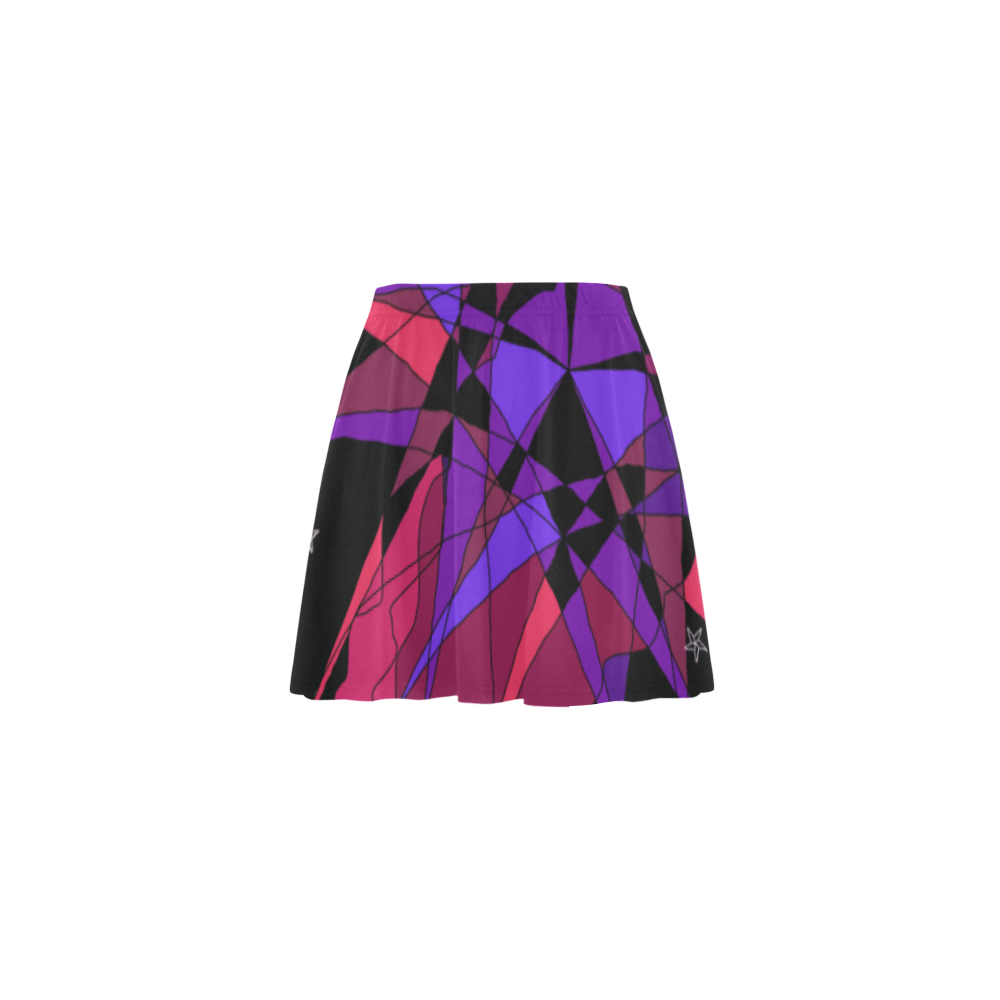 Abstract #9 2020 Mini Skating Skirt (Model D36)