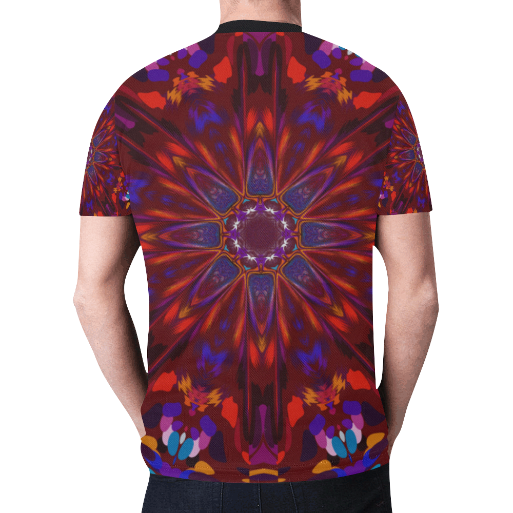 Blossom New All Over Print T-shirt for Men (Model T45)