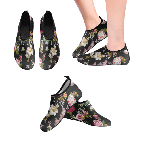 Be Weird Women's Slip-On Water Shoes (Model 056)