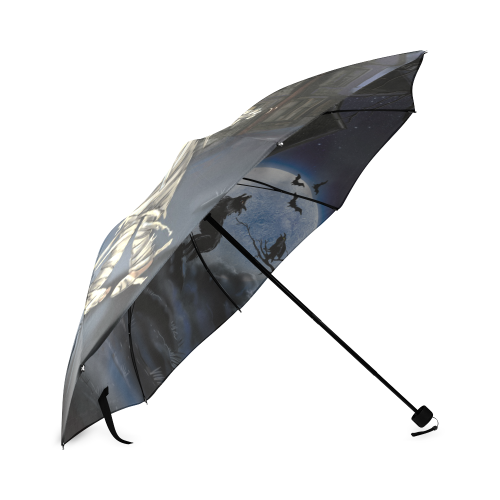 Halloween Umbrella Foldable Umbrella (Model U01)