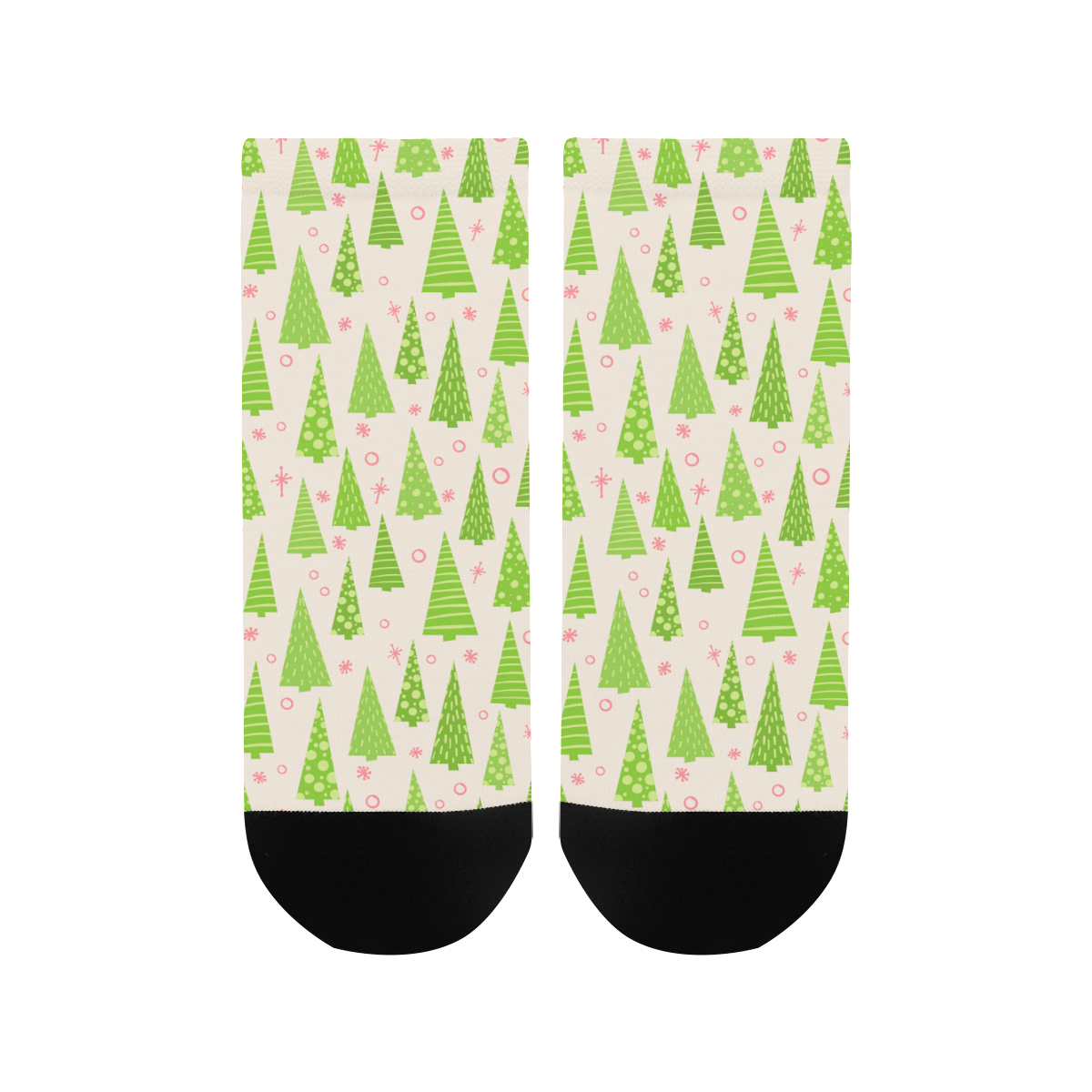Christmas Trees Forest Women's Ankle Socks