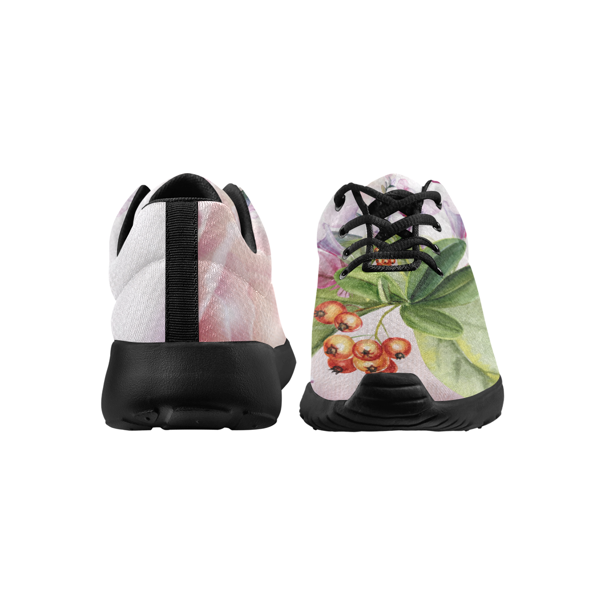Wonderful flowers Women's Athletic Shoes (Model 0200)