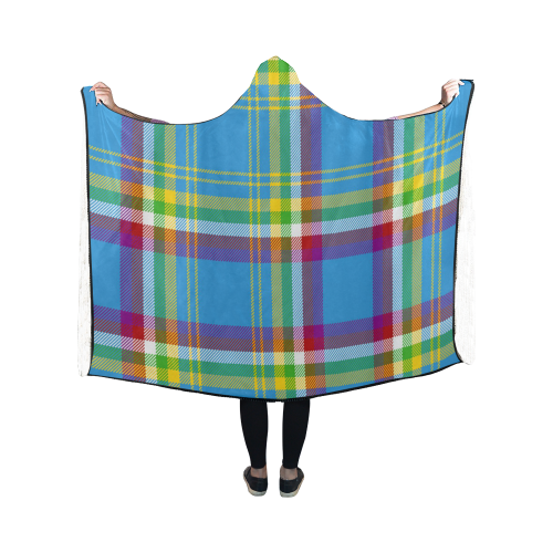 Yukon Tartan Hooded Blanket 50''x40''
