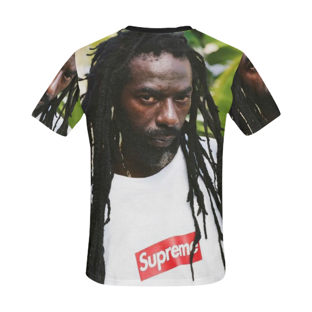 Eddie Toni Buju Banton T-shirt All Over Print T-Shirt for Men/Large Size (USA Size) Model T40)