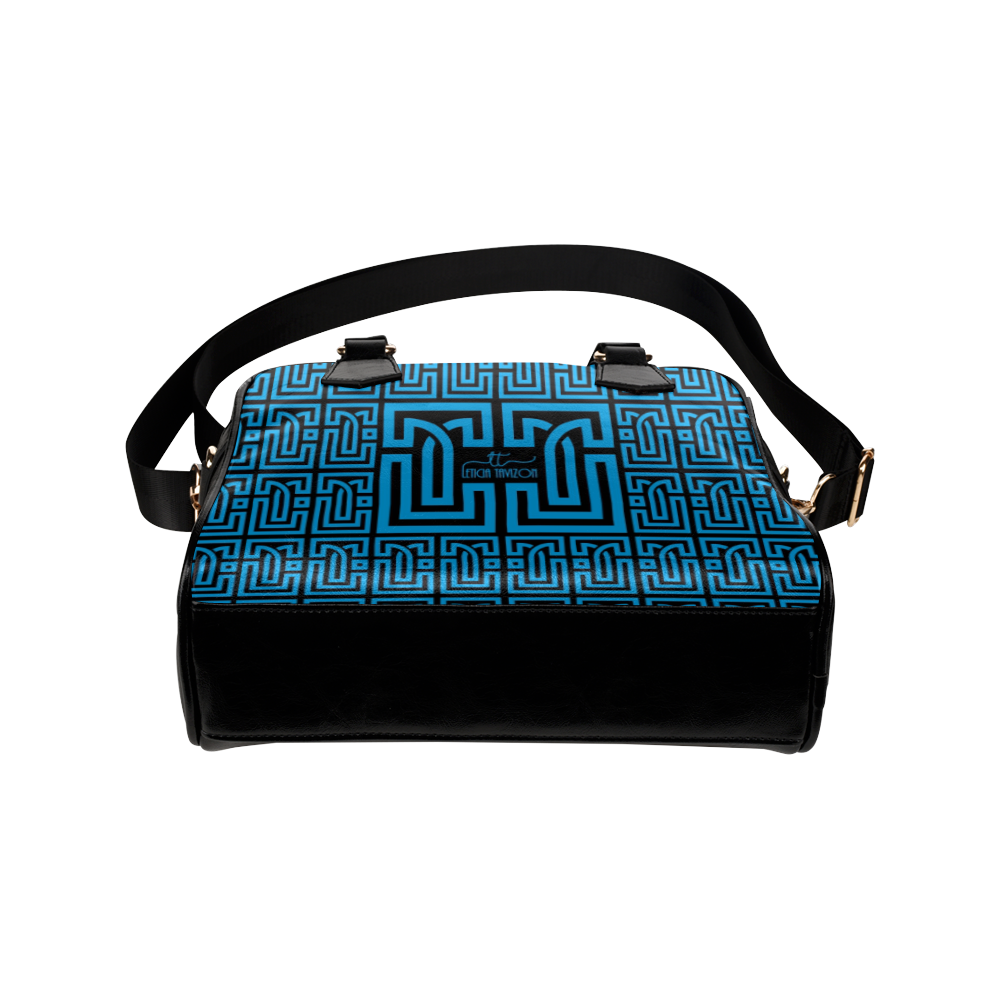 Main Product Blue Shoulder Handbag (Model 1634)