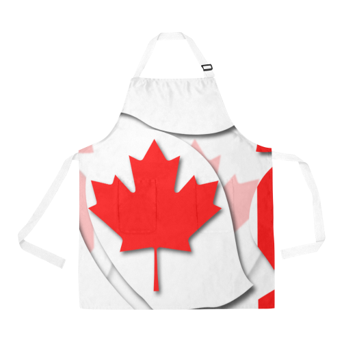 Flag of Canada All Over Print Apron