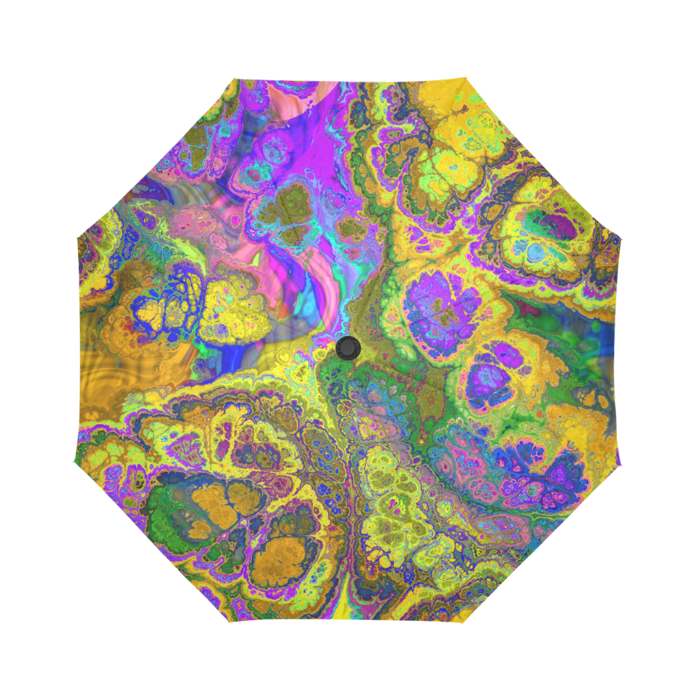 wonderful fractal 3183 by JamColors Auto-Foldable Umbrella (Model U04)