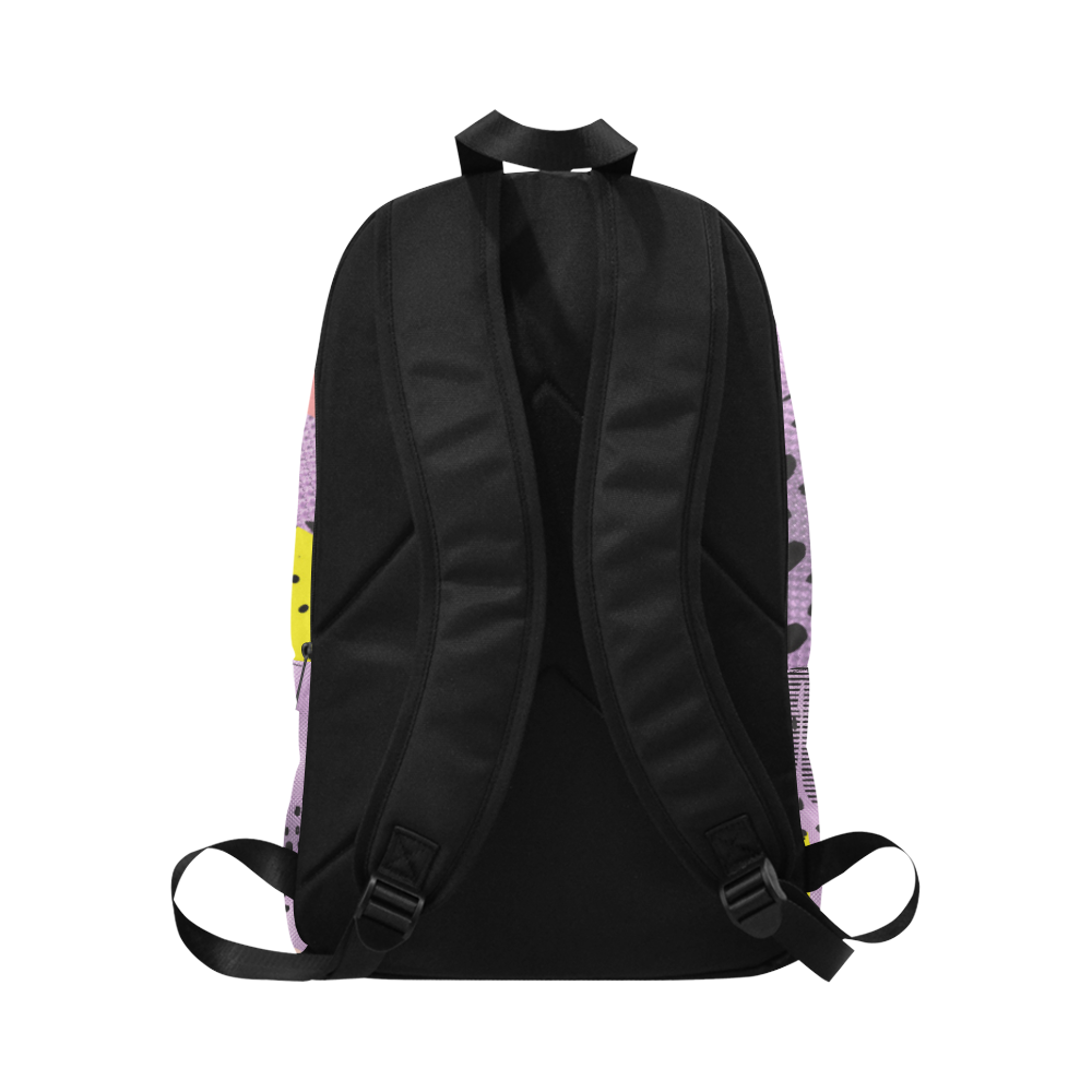 dot pattern Fabric Backpack for Adult (Model 1659)