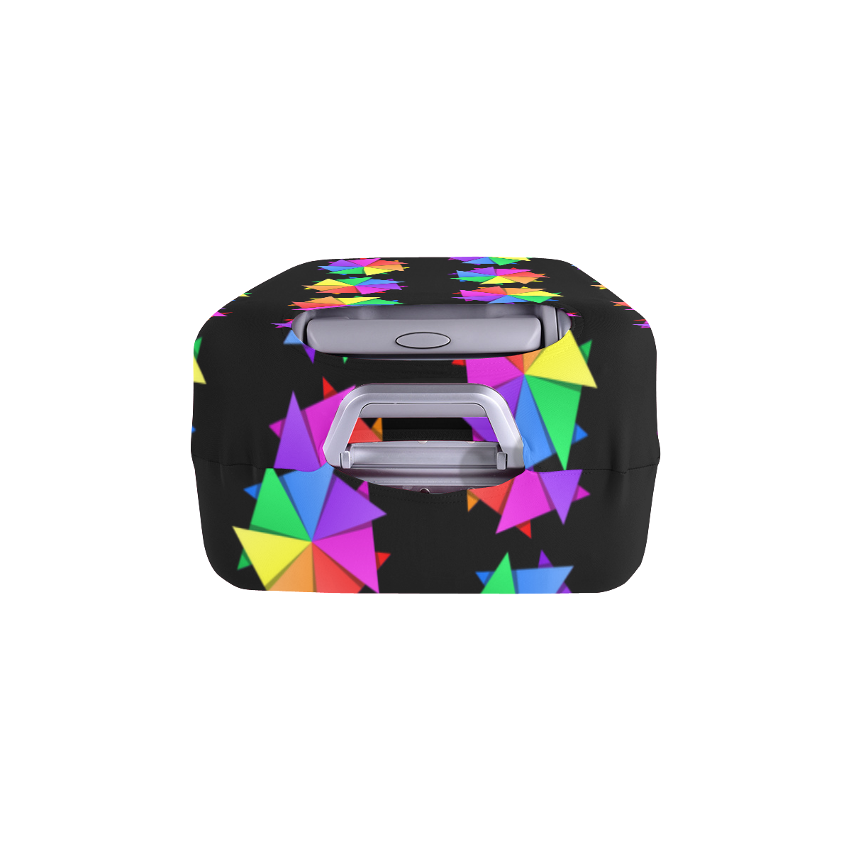 rainbow pinwheel Luggage Cover/Large 26"-28"