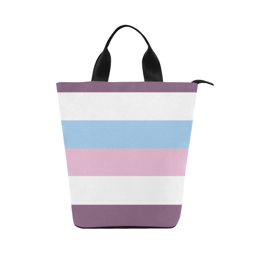 Intersexual Flag Nylon Lunch Tote Bag (Model 1670)