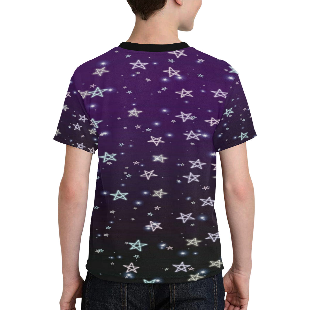stars Kids' All Over Print T-shirt (Model T65)
