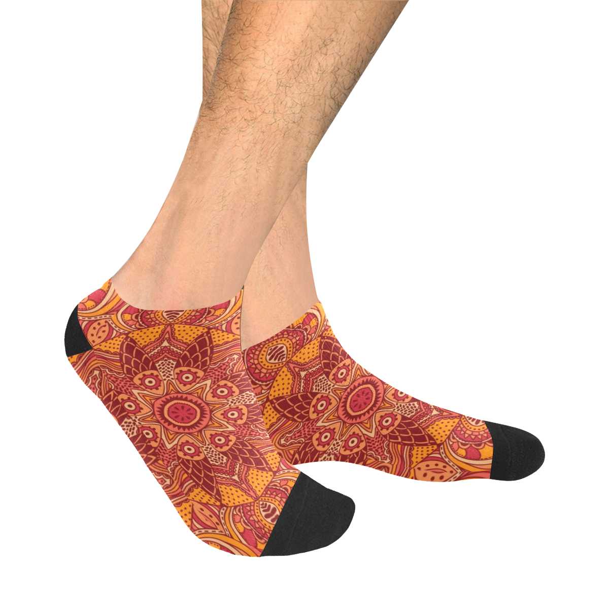 MANDALA SPICE OF LIFE Men's Ankle Socks