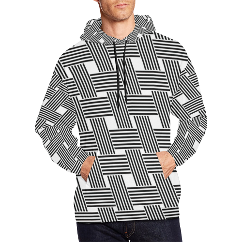 43sw All Over Print Hoodie for Men (USA Size) (Model H13)
