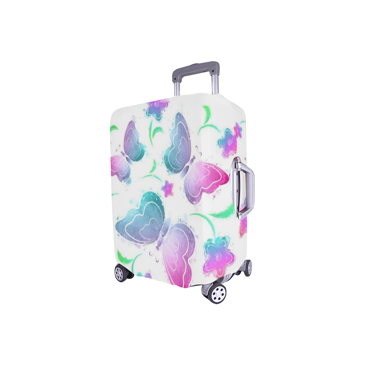 Butterflies Luggage Cover Luggage Cover/Small 18"-21"