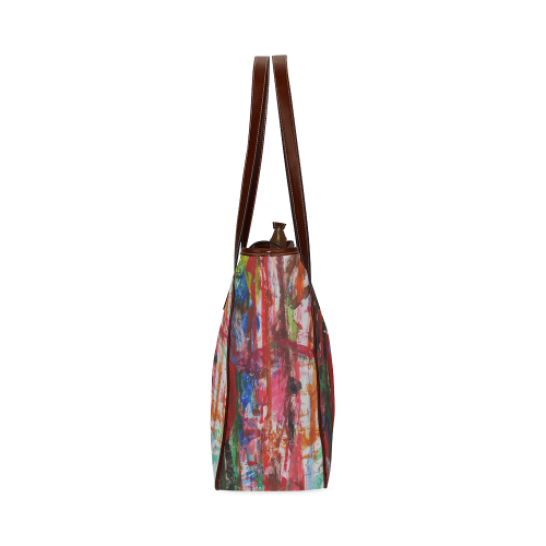 Paint on a white background Classic Tote Bag (Model 1644)