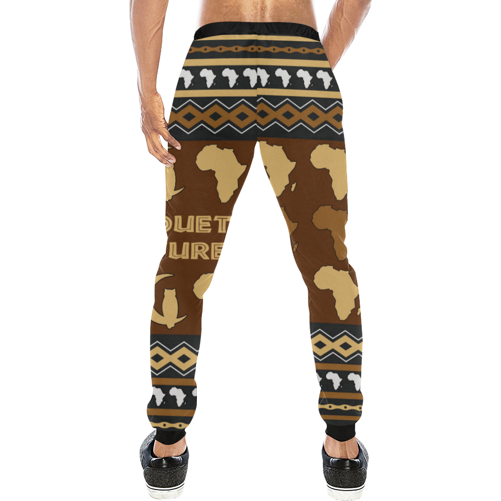 AFRIKA ORNEMENT Men's All Over Print Sweatpants (Model L11)