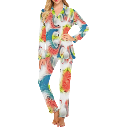 digital art Women's Long Pajama Set