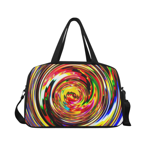 Colorful Spiral Fitness Handbag (Model 1671)