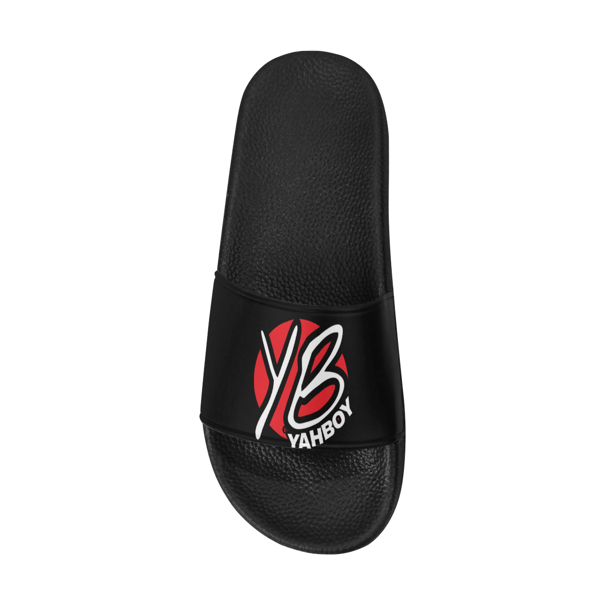 Black Men's Slide Sandals (Model 057)