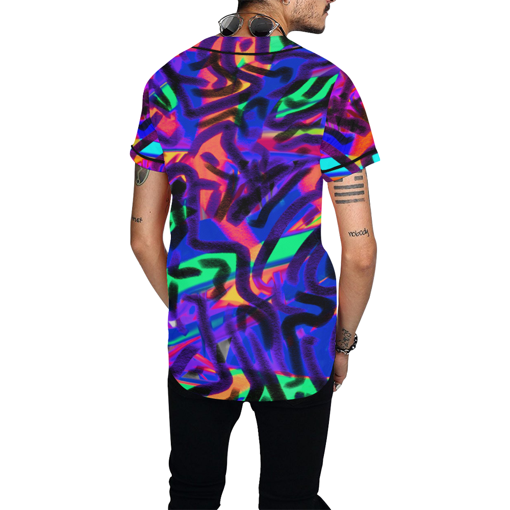 Been Different All Over Print Baseball Jersey for Men (Model T50)