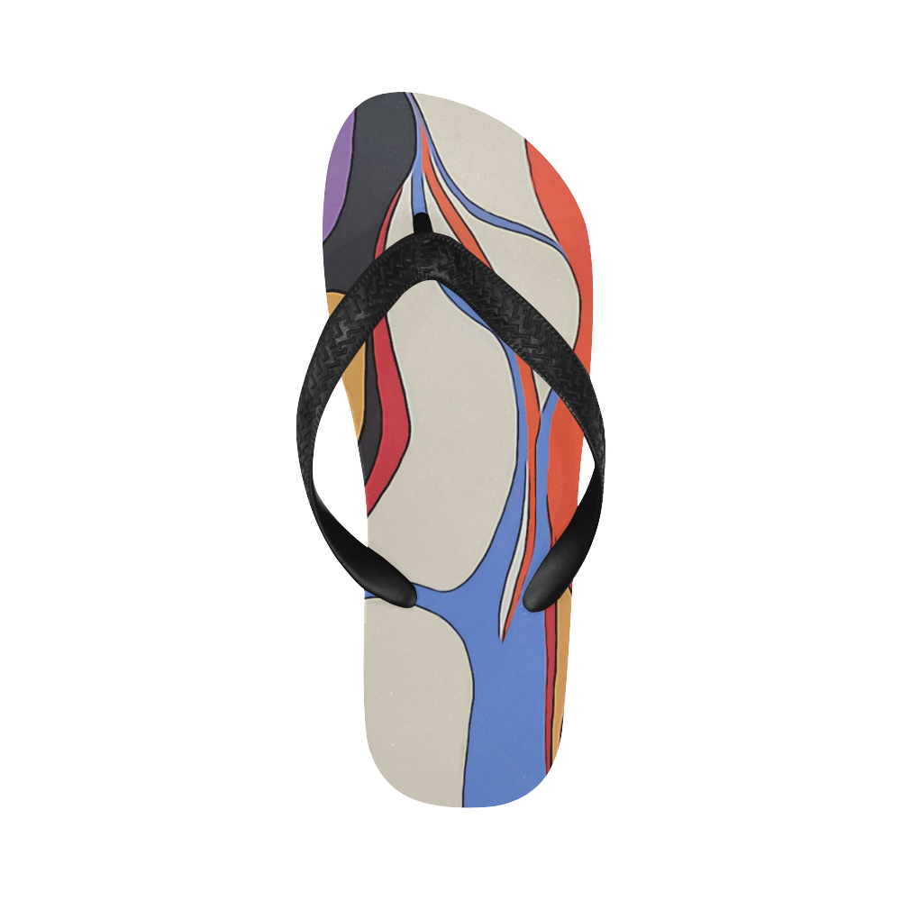 Color Palette Flip Flops for Men/Women (Model 040)