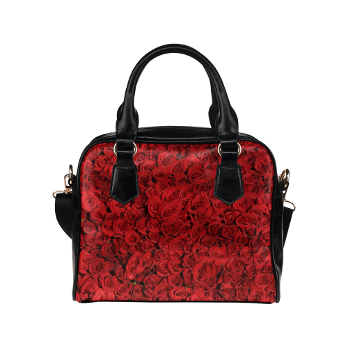 Red Roses Shoulder Handbag (Model 1634)