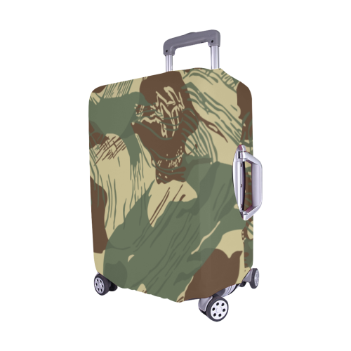 Rhodesian Brushstrokes Camouflage Luggage Cover/Medium 22"-25"