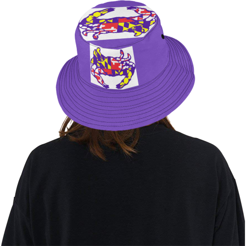 PURPRPL All Over Print Bucket Hat