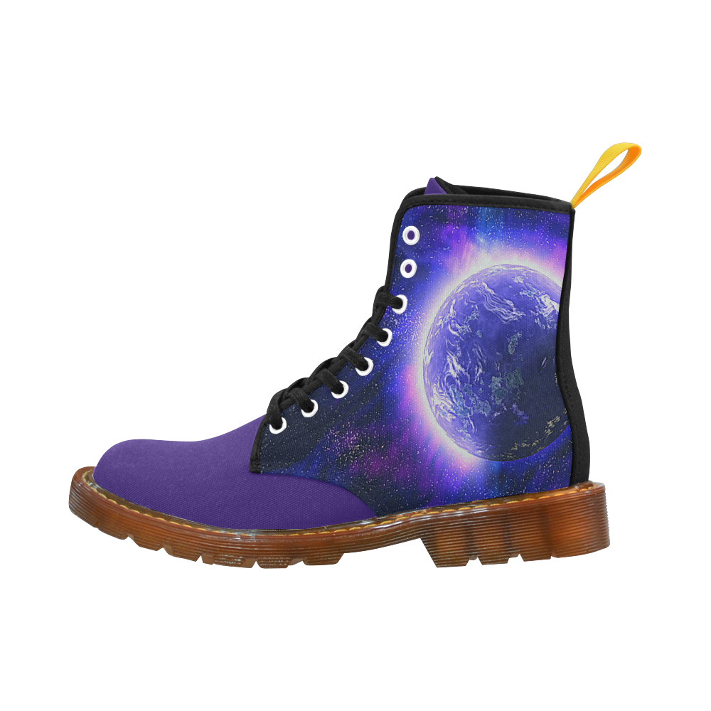 purple galaxy Martin Boots For Men Model 1203H