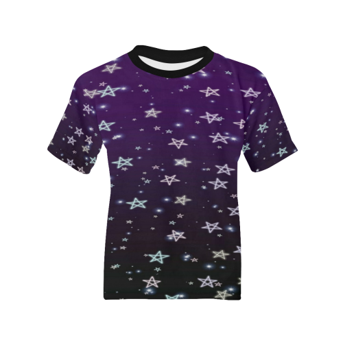stars Kids' All Over Print T-shirt (Model T65)
