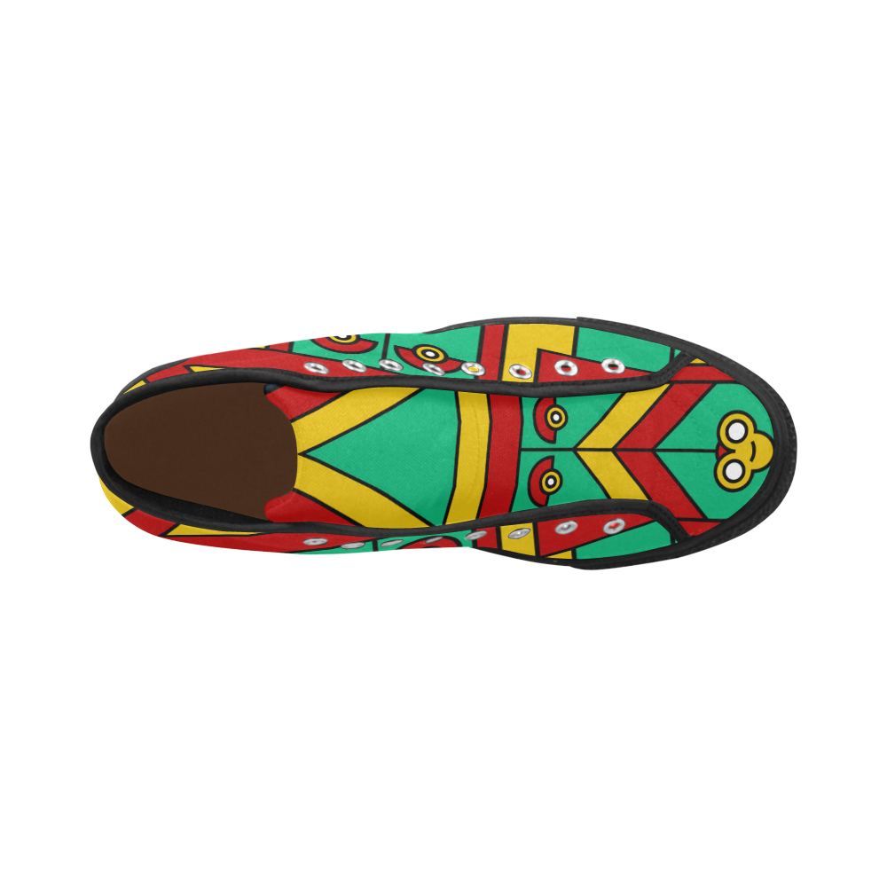 Aztec Spiritual Tribal Vancouver H Men's Canvas Shoes/Large (1013-1)