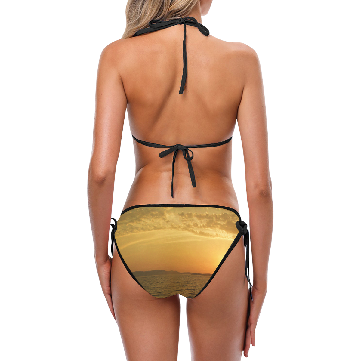 zalazak Custom Bikini Swimsuit (Model S01)