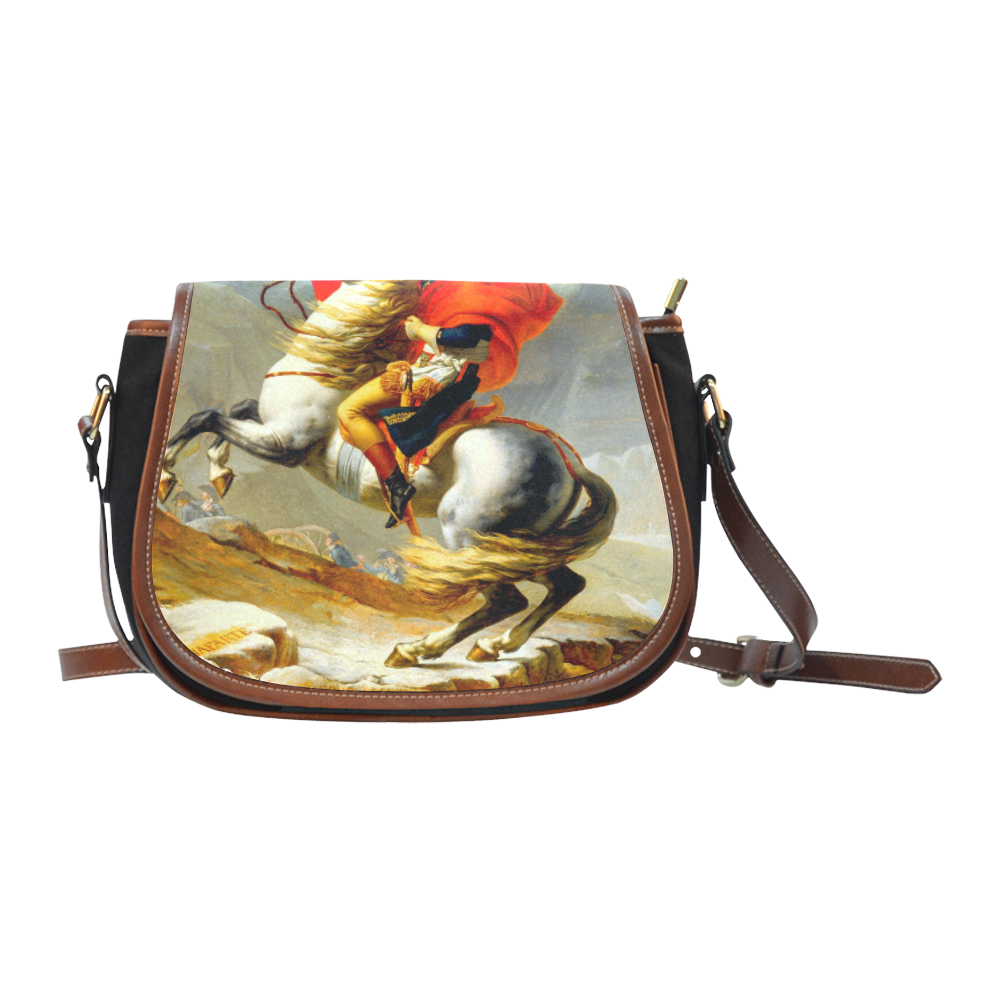 Napoleon Bonaparte 3 Saddle Bag/Small (Model 1649)(Flap Customization)