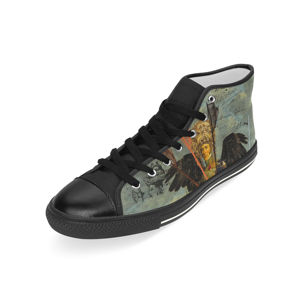 THE YOUNG KING ALT. 2 II Men’s Classic High Top Canvas Shoes (Model 017)